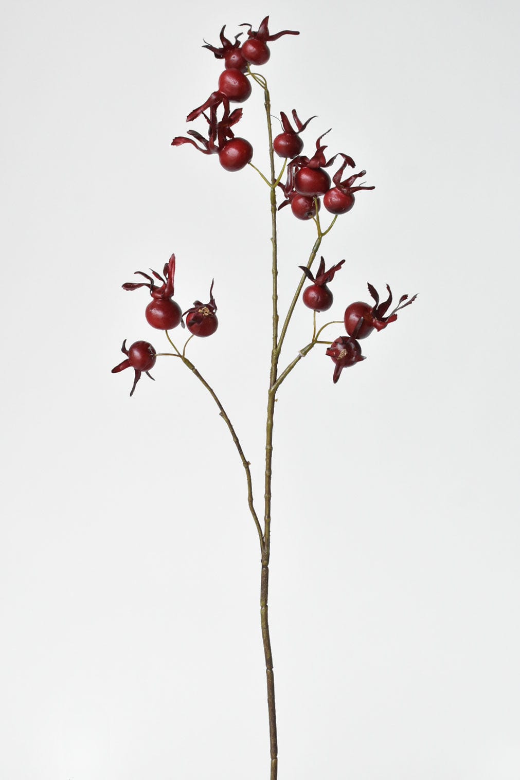 Faux Outdoor Red Berry Stem ( Available in 2 sizes)