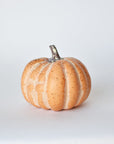 5" x 5.5" Faux Orange Pumpkin