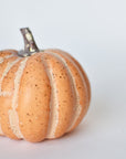 5" x 5.5" Faux Orange Pumpkin