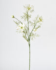 29" Faux White Nigella Stem