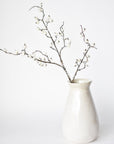 29" Faux Iced White Berry Stem