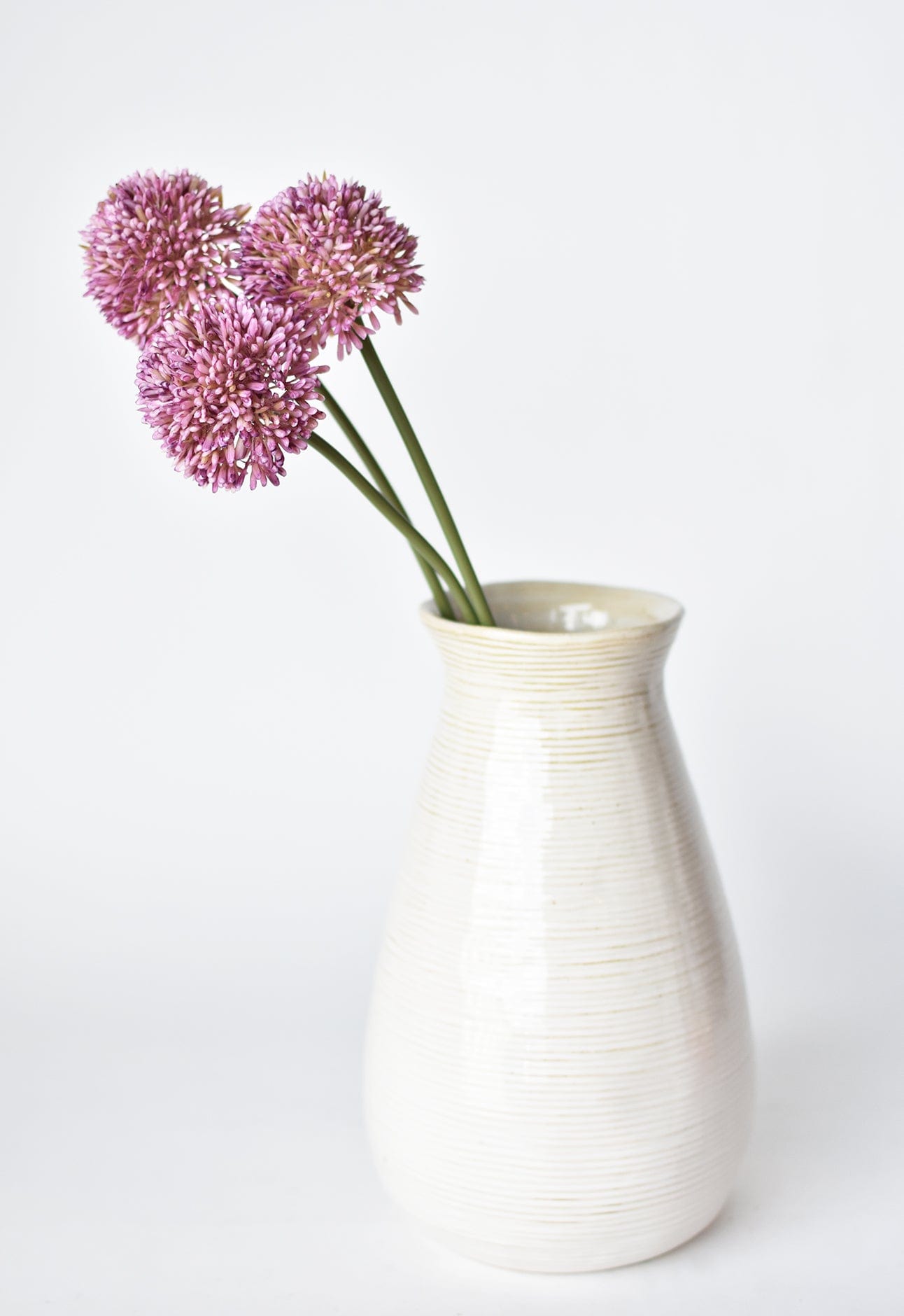Artificial Lavender Floral Arrangements in Pot One Allium Way