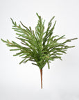 20" Faux Green Norfolk Pine Bush