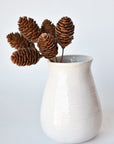 10" Faux Pinecone Stem Bundle