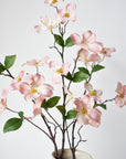 29" Faux Dogwood Branch Stem Blush