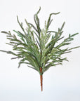 20" Faux Whitewash Green Norfolk Pine Spray Bush