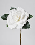 11" Real Touch Faux White Gardenia Pick Stem