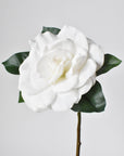 11" Real Touch Faux White Gardenia Pick Stem