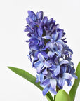 12.5" Faux Hyacinth Purple Violet Stem