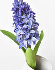 12.5" Faux Hyacinth Purple Violet Stem