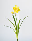 19" Faux Yellow Daffodil Spray Stem