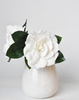 11" Real Touch Faux White Gardenia Pick Stem