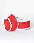 2.5" x 10yd Santa Suit Ribbon