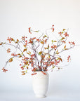 38" Faux Orange Berry Branch Stem