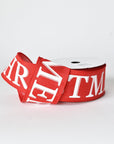2.5" x 10yd Red Merry Christmas Ribbon