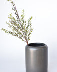 21” White Berry Boxwood Greenery Stem