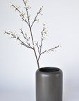 33" Faux White Berry Branch Stem