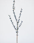28" Faux Blue Berry Stem