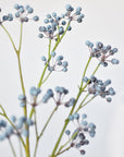 28.5" Faux Blue Berry Spray