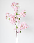 40" Faux Cherry Blossom Branch Stem Pink