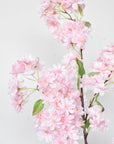 40" Faux Cherry Blossom Branch Stem Pink