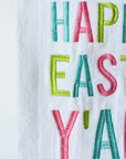 Happy Easter Y'all Kitchen Towel