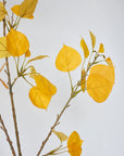 40" Faux Yellow Aspen Branch Spray