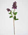 28.5" Faux Dark Purple English Lilac Stem