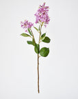 28.5" Faux Light Purple English Lilac Stem