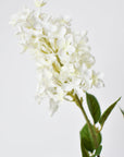 28.5" Faux White English Lilac Stem