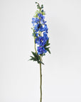 35" Faux Blue Violet Delphinium Stem