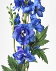 35" Faux Blue Violet Delphinium Stem