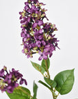 28.5" Faux Dark Purple English Lilac Stem