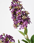 28.5" Faux Dark Purple English Lilac Stem