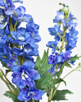 35" Faux Blue Violet Delphinium Stem