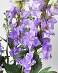 35" Faux Light Purple Delphinium Stem