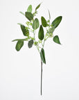 18" Faux Seeded Eucalyptus Stem