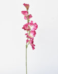 22" Faux Fuchsia Sweet Pea Stem