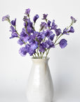 22" Faux Purple Sweet Pea Stem