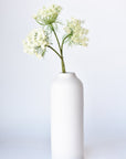 23" Faux White Queen Anne's Lace Stem