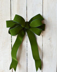 2.5"x10yd Outdoor Velvet Ribbon- Hunter Green