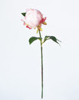 18" Faux Peony Bud Stem Light Pink