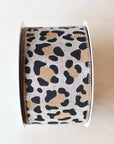 2.5" x 10yd Leopard Ribbon