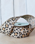 2.5" x 10yd Leopard Ribbon