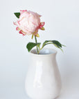 18" Faux Peony Bud Stem Light Pink