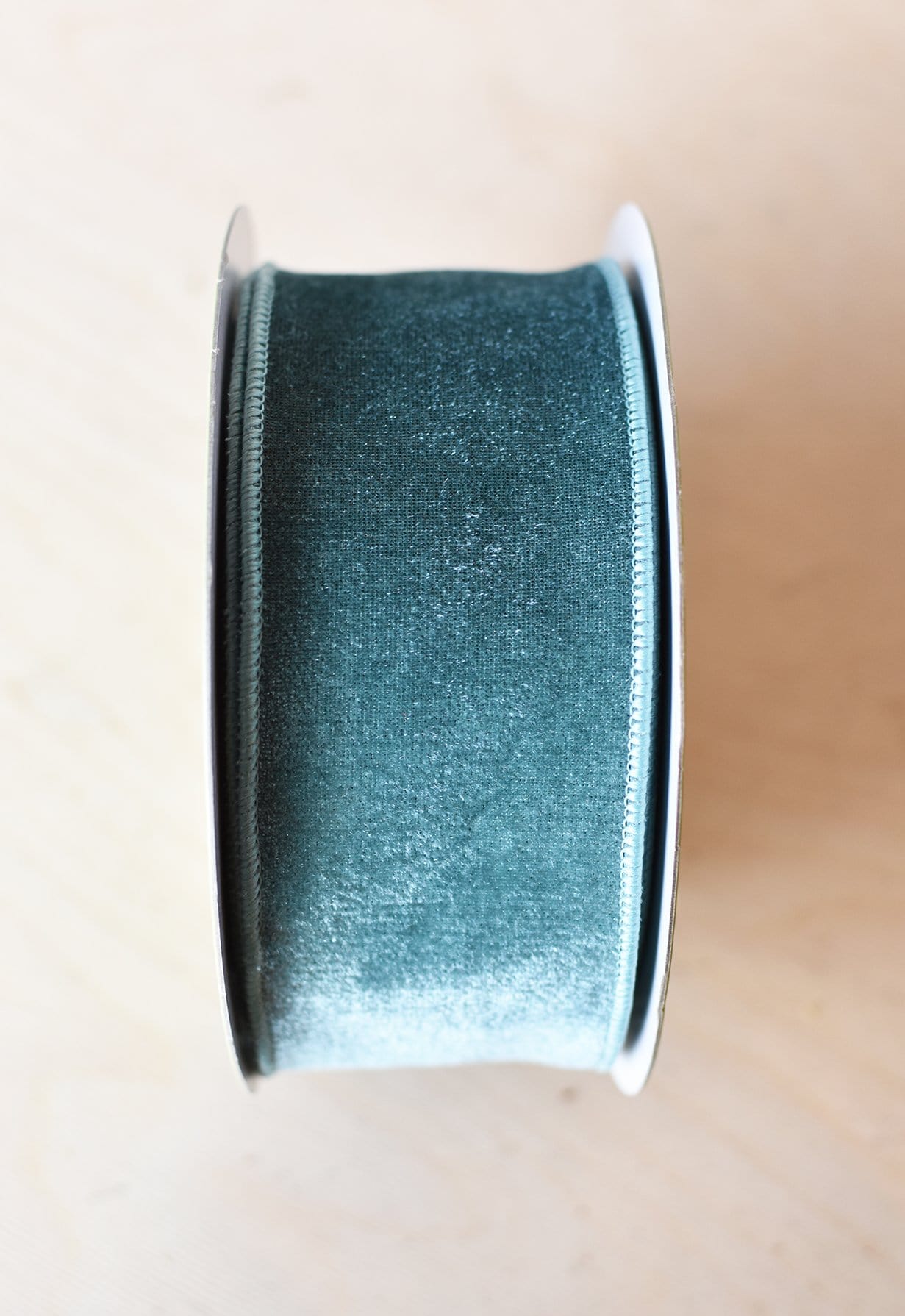 6 X 10YD Turquoise Velvet Ribbon - Holiday Warehouse Ribbon