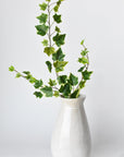 25" Faux Variegated Green Ivy Stem