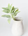 12"Faux Green Sage Pick Stem