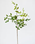 32" Faux Nandina Leaf Stem