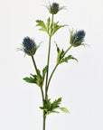 32.5" Faux Blue Thistle Stem